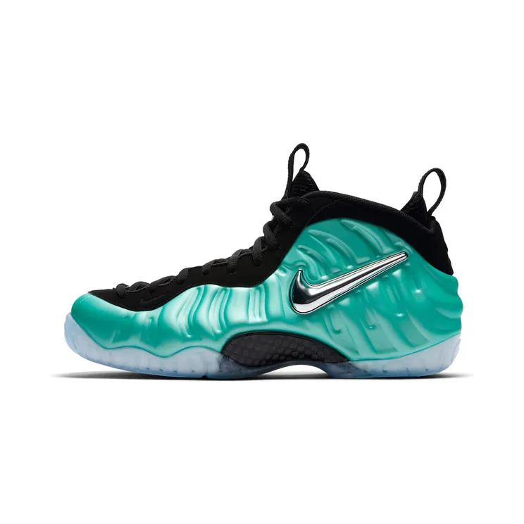Nike Air Foamposite Pro “Island Green / Metallic Platinum” (624041-303)