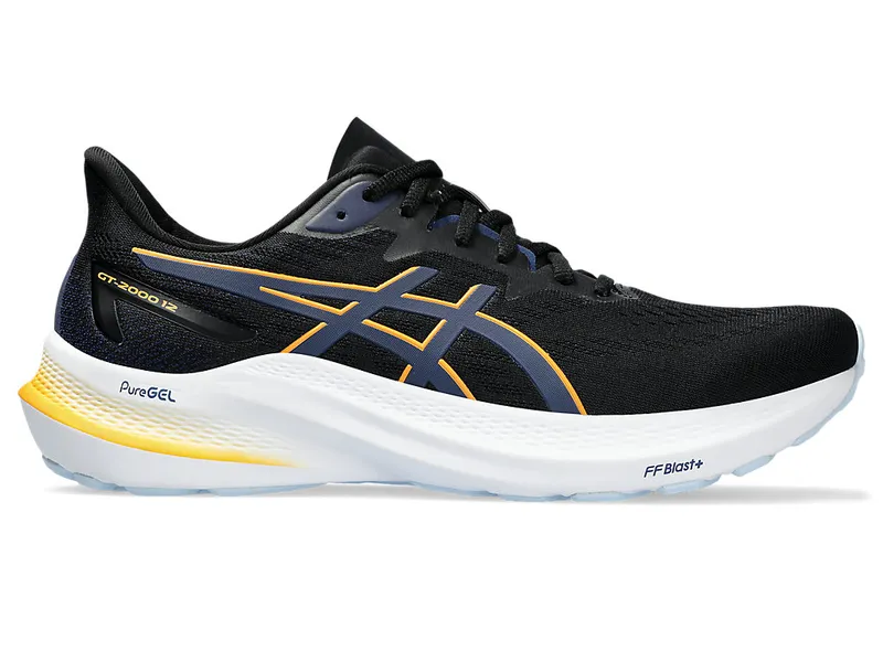 Asics Gt-2000 12 Black/Fellow Yellow (1011B691.005)