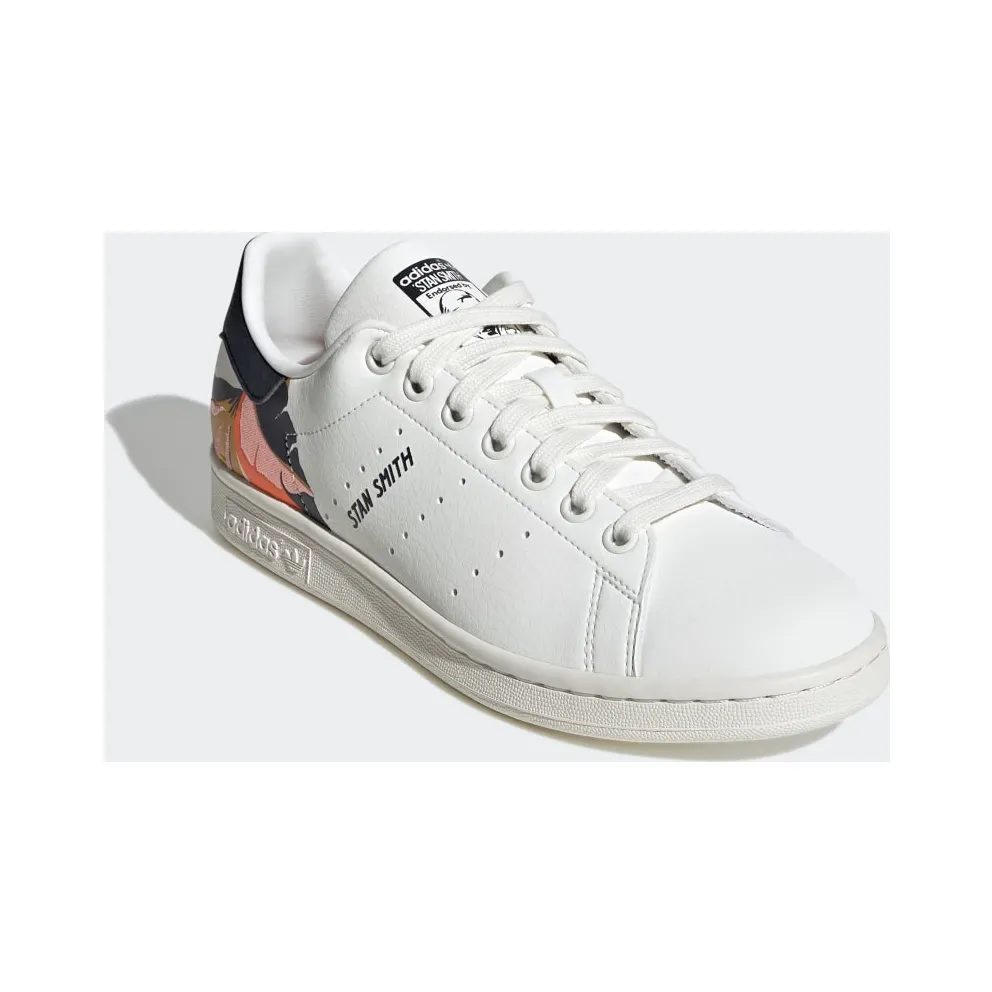 Adidas Stan Smith Core White / Legend Ink / Orange (GV7082)
