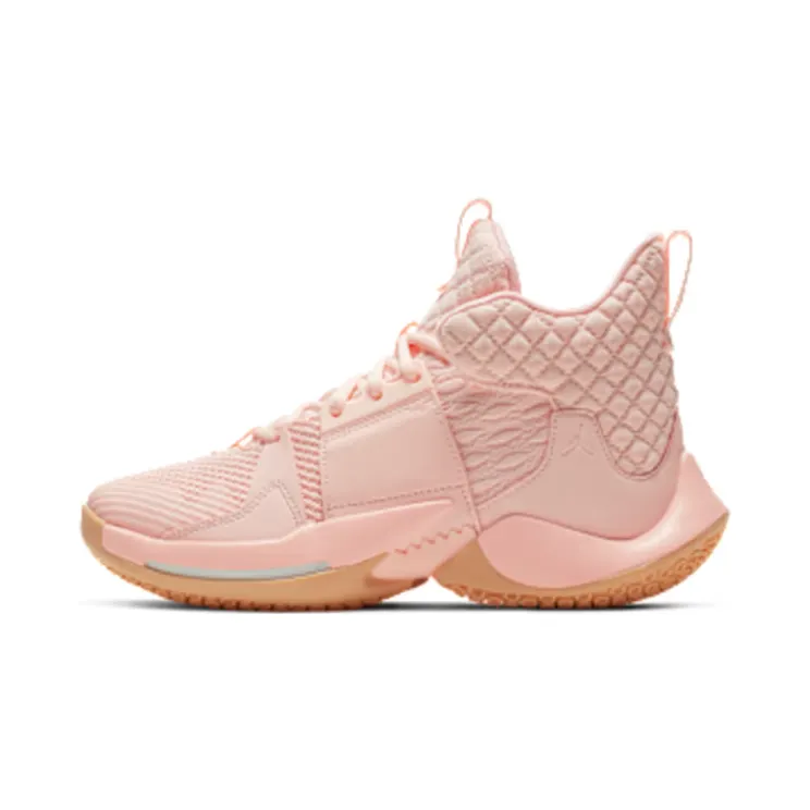 Jordan Why Not Zer0.2 Washed Coral (GS) “Washed Coral / Gum Yellow / Storm Pink” (AO6218-600)