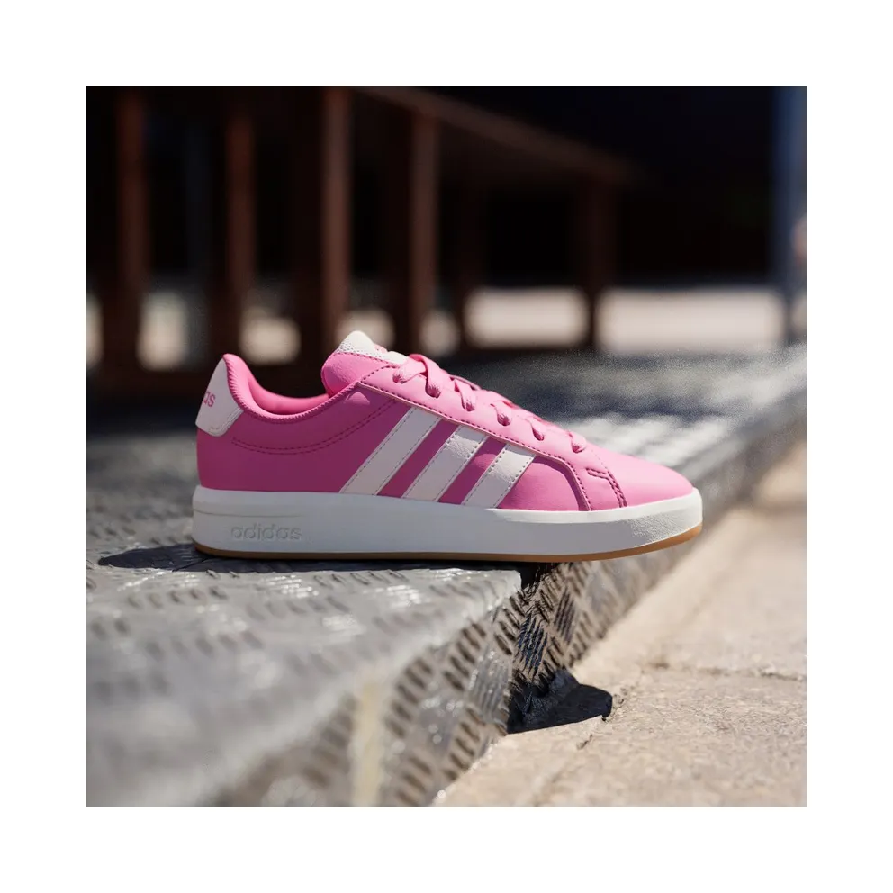 Adidas GRAND COURT 3.0 Shoes JUNIOR Pink Fusion / Wonder Quartz / Off White (HP3529)