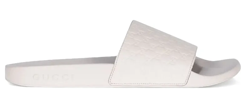 Gucci Microguccissima Slide White (567116 BMJ00 9522)