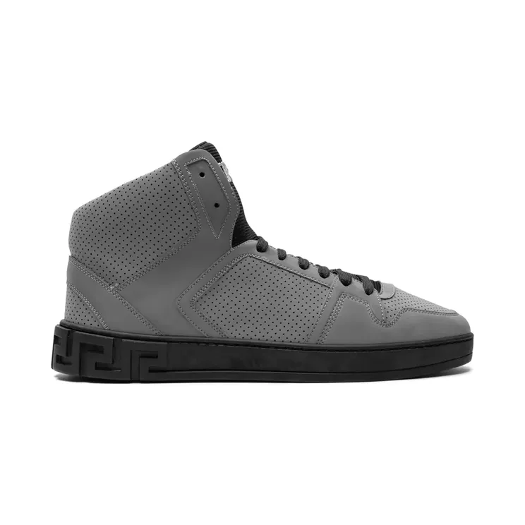 Versace High-top met Greca-reliëf “Grey” (DSU6444DTFCG)