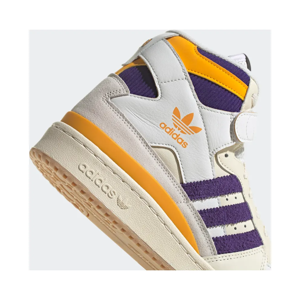Adidas Forum 84 High Cream White / Collegiate Purple / Collegiate Gold (GX9054)