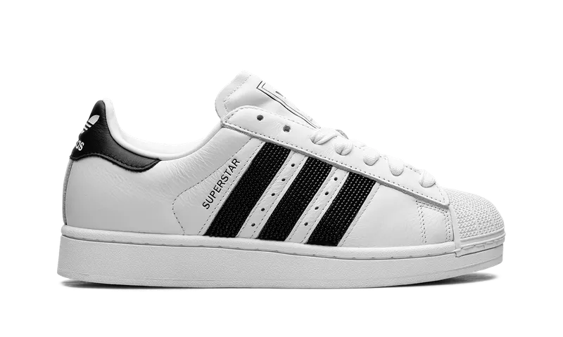 Adidas Superstar II “White Black Beaded Stripes” (JP9678)