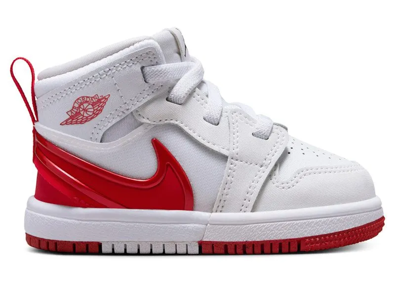Jordan 1 Mid RM EasyOn White Black University Red (FQ1283-106)