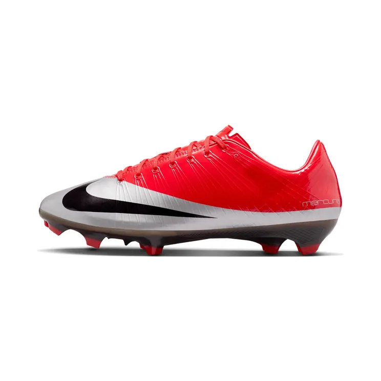 Nike Zoom Mercurial Vapor Superfly 1 RGN FG SE CR7 “Max Orange / Metallic Silver / Abyss” (IQ2995-801)
