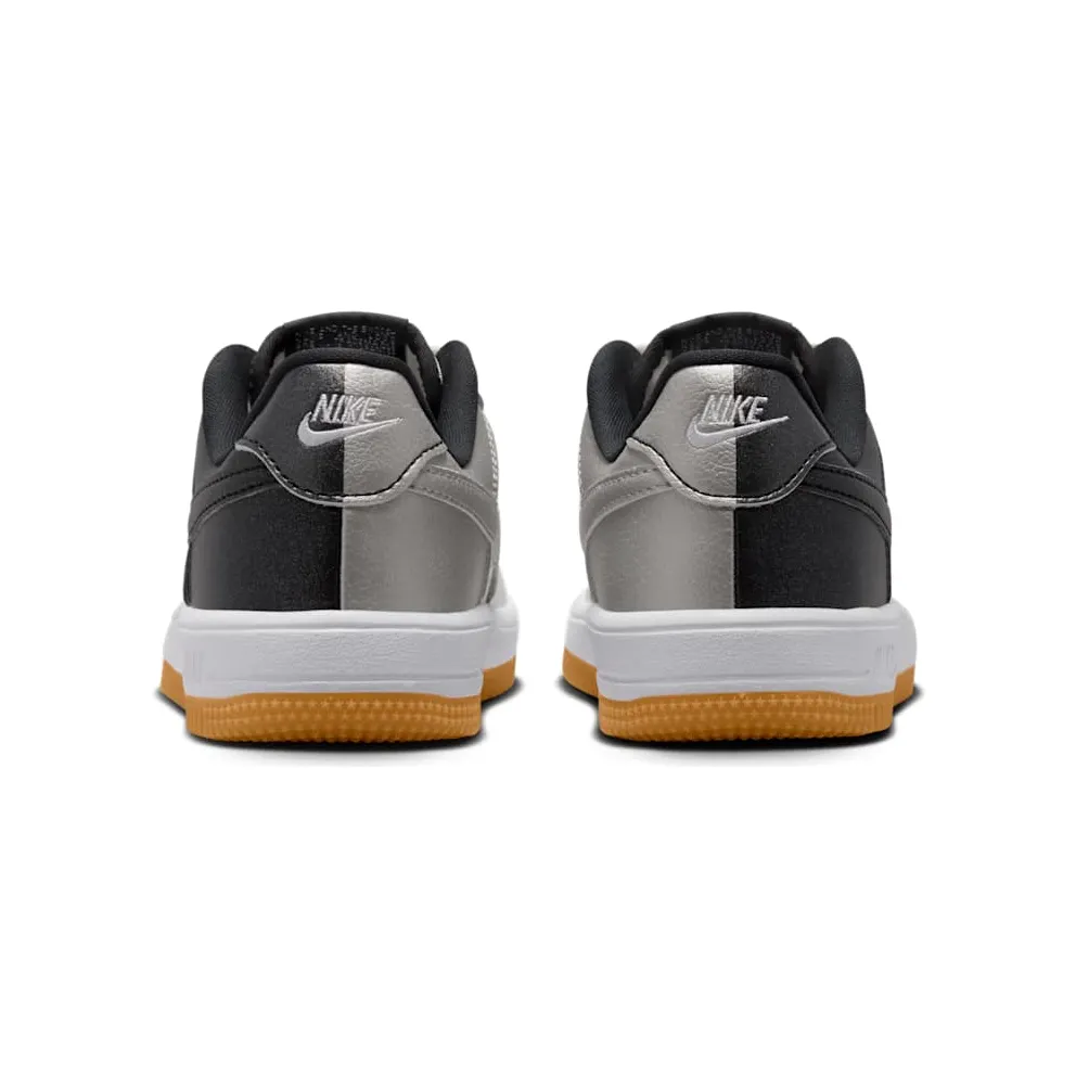 Nike Force 1 Low LV8 5 White Metallic Silver Black (IQ2740-100)