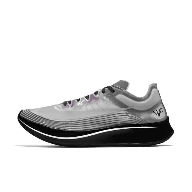 Nike Zoom Fly NYC Metallic Silver/Black (AH5088-001)