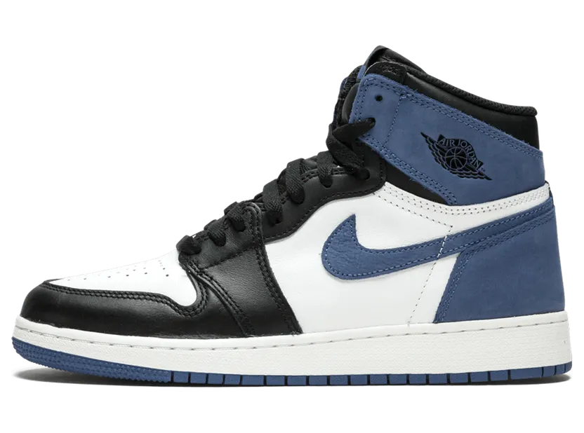 Air Jordan 1 Retro High OG’Blue Moon’ BG Summit White/Blue Moon-Black (575441-115)