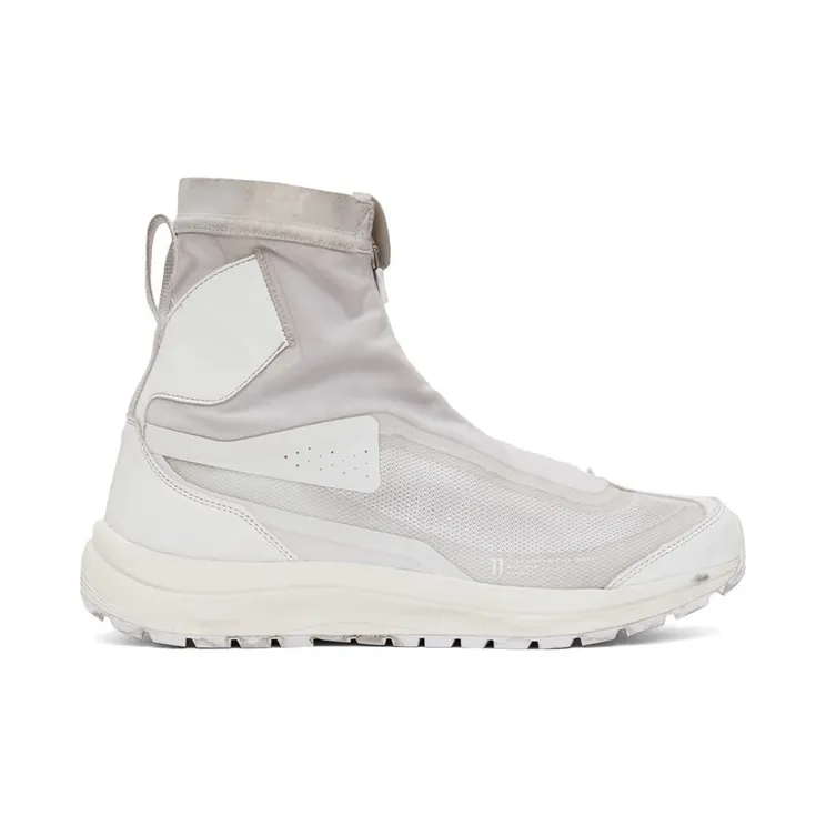 11 by Boris Bidjan Saberi Grey & White Salomon Edition Bamba 2 High Sneakers (11xS 212)