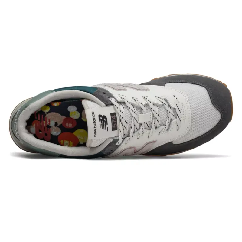 New Balance 574 Grey Cream Mint Green Grey/Cream-Mint Green (ML574NFU)