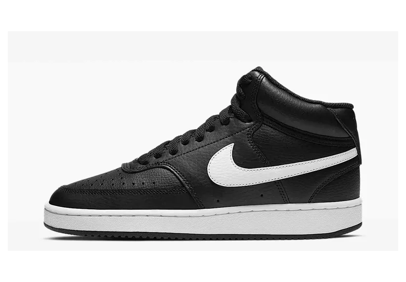 Nike Court Vision Mid “Black / White” (CD5436-001)