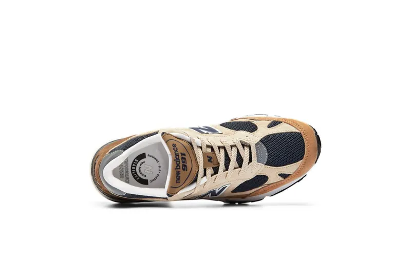 New Balance 991 Cappuccino – “Brown / Tan / White” (M991SBN)