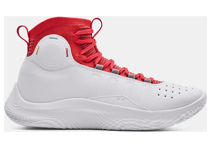 Under Armour Curry 4 Flotro White Red (3024861-100)