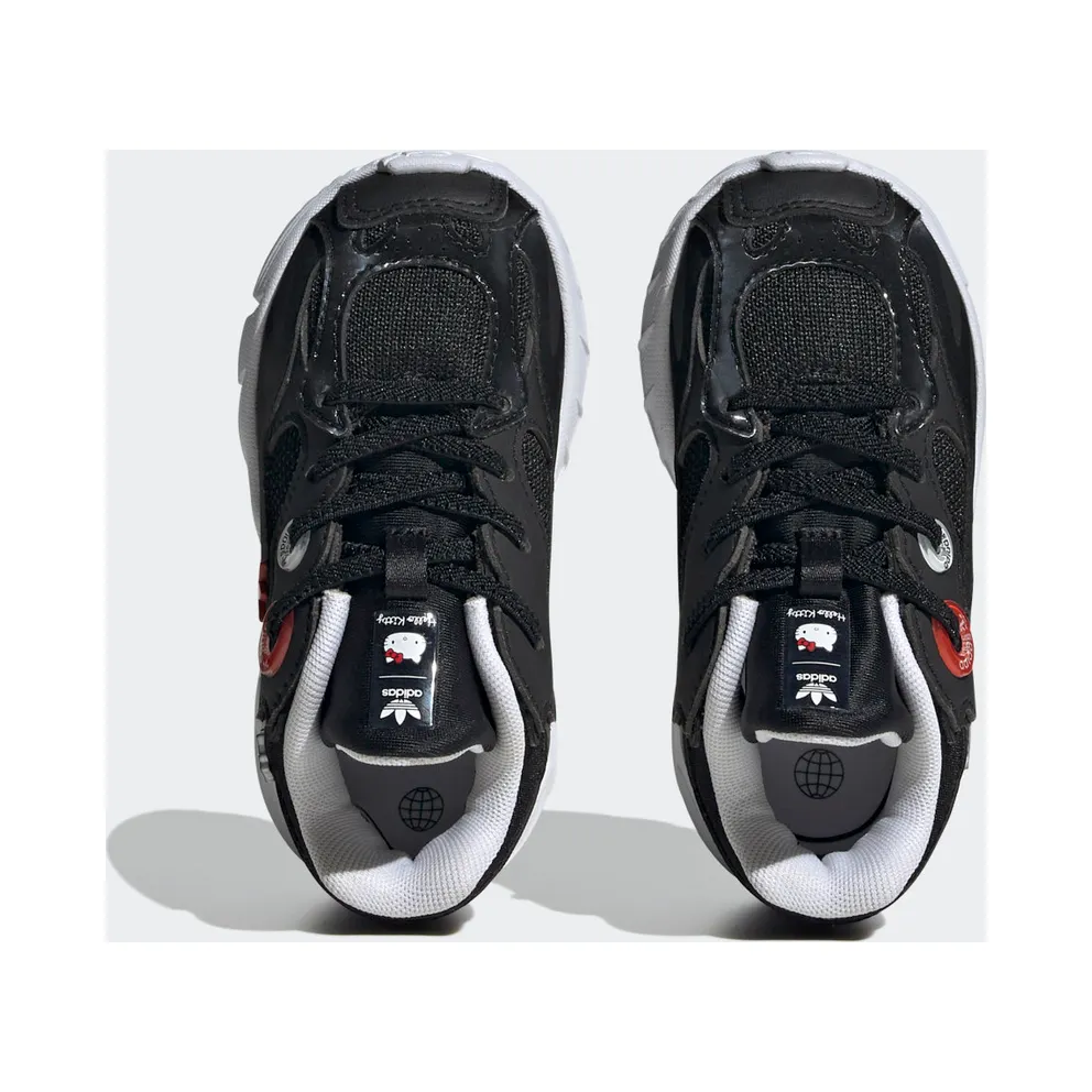 Adidas Astir Core Black / Cloud White / Vivid Red (HQ1560)