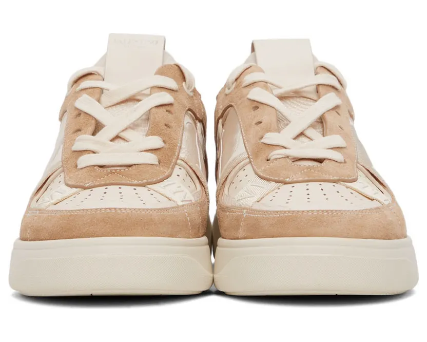 Valentino Garavani Off-White & Tan VL7N Sneakers (XY2S0C58SJE) (2)