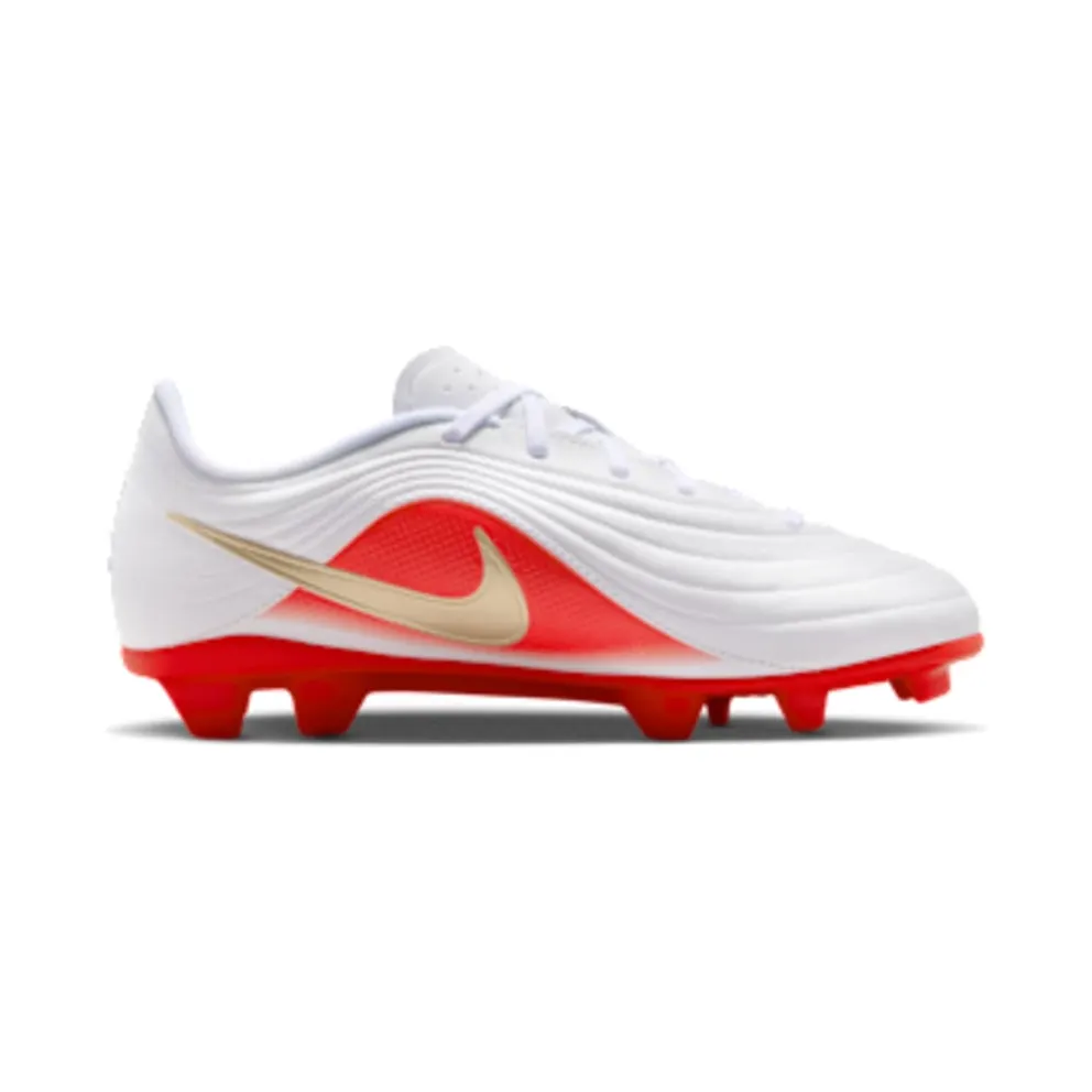 Nike Jr. Tiempo Maestro Club ‘ Multi-Ground Low-Top “White / Bright Crimson / Blur” (IB5025-100)