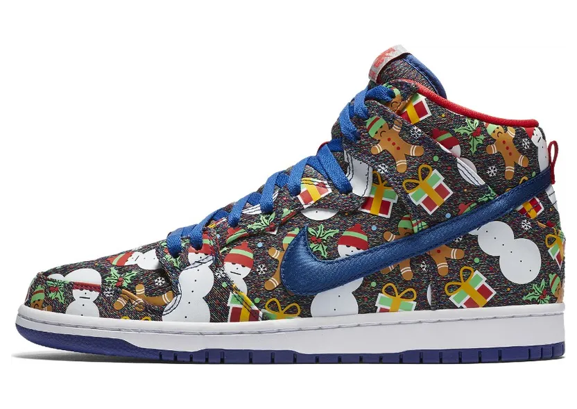 Nike SB Dunk High Concepts Ugly Christmas Sweater (Special Box) (2017) ((Special Box) 881758-446)