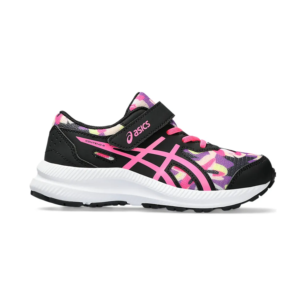 Asics Contend 8 Ps Print Black/Hot Pink (1014A293.006)