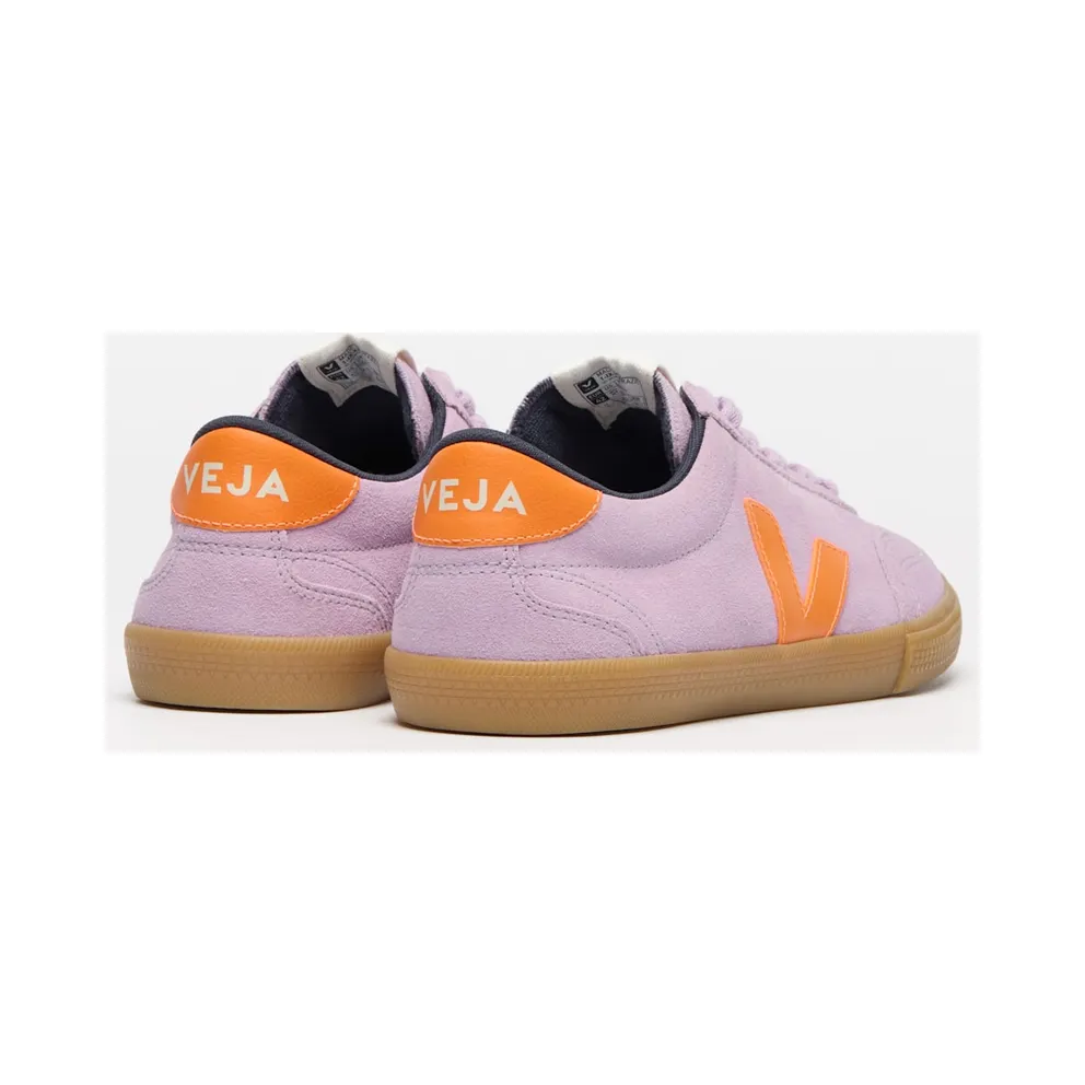 Veja Volley Suede Orchid Fury Natural