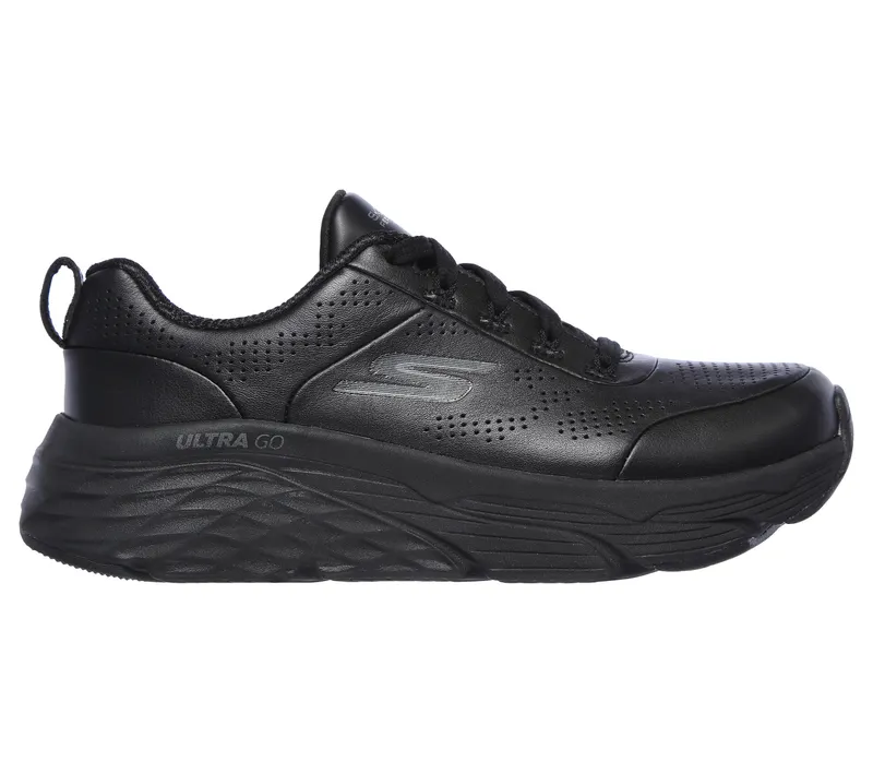 Skechers Max Cushioning Elite – Step Up – Black – “Black” (128044 BBK)