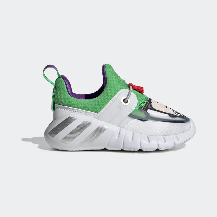 adidas x Disney Pixar Buzz Lightyear Rapidazen Slip-On Cloud White / Semi Solar Lime / Active Purple (GZ0628)