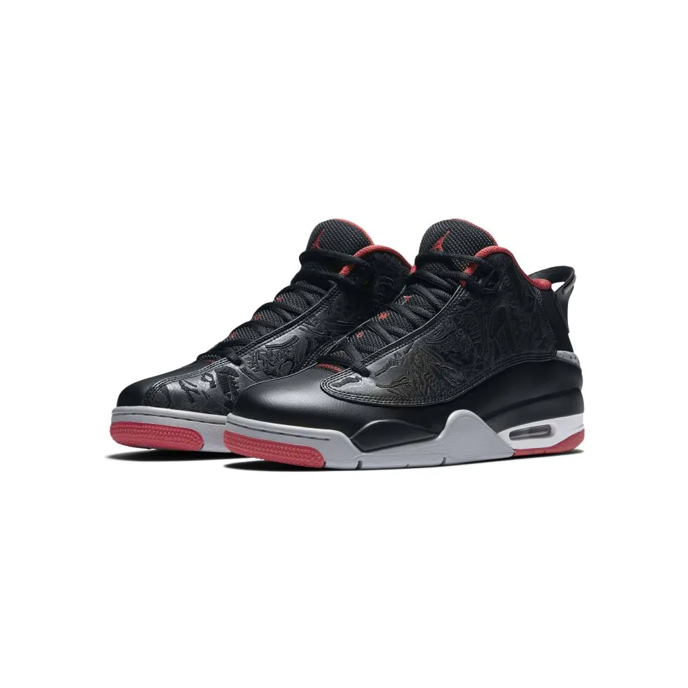 Jordan Dub Zero Black Cement Black/Gym Red-Wolf Grey-White (311046-013)