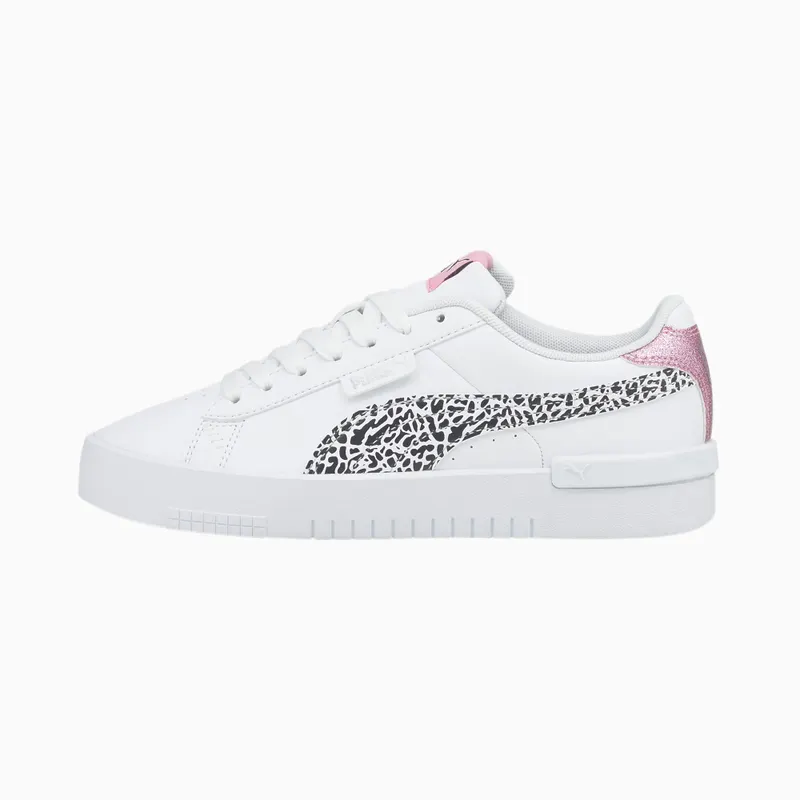 PUMA Jada Summer Roar Youth White/Black/Prism Pink (383137-01)