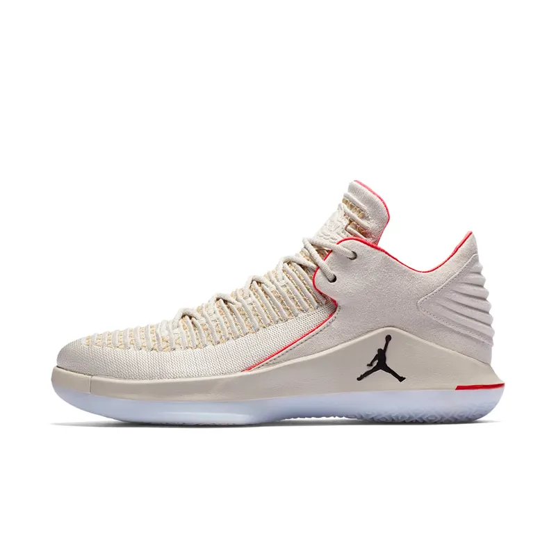 Jordan XXXII Low Gordon St. Light Bone/Black-Vachetta Tan-Infrared (AA1256-004)
