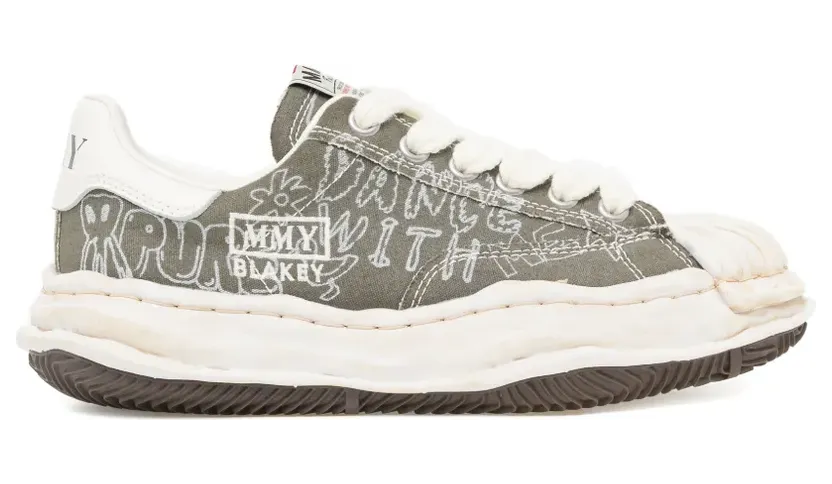 Maison MIHARA YASUHIRO Blakey sneakers – Groen (MHRSNW730GRXQGRX390)