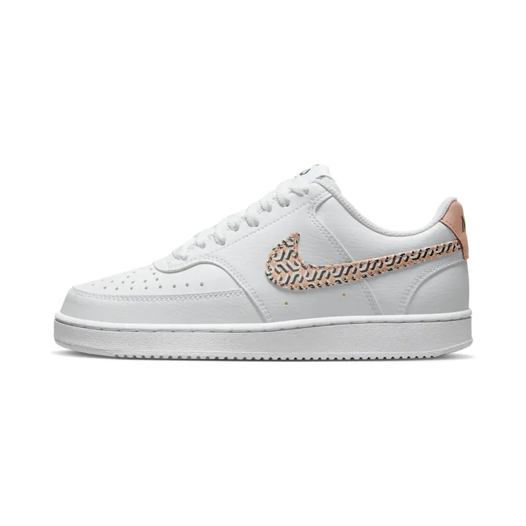Nike Court Vision Low “White / Black / Summit White / Hemp” (FN7323-100)
