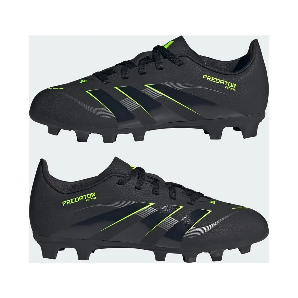 adidas Predator Club FG/MG Core Black Carbon Lucid Lemon (JH8869)