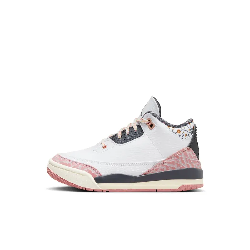 Air Jordan 3 PS “White/Red Stardust” (FQ9174-100)