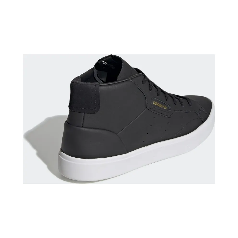 adidas Sleek Mid Core Black Crystal White (W) Core Black/Core Black/Crystal White (EE4727)