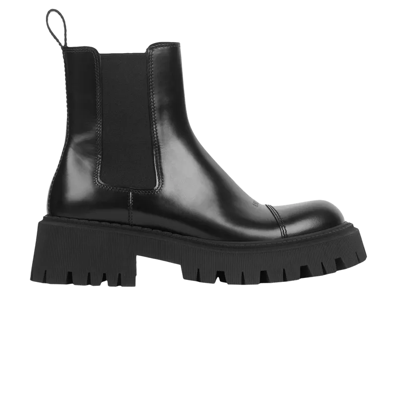 Balenciaga Tractor 20mm Boot Black (636599WA8E91000)
