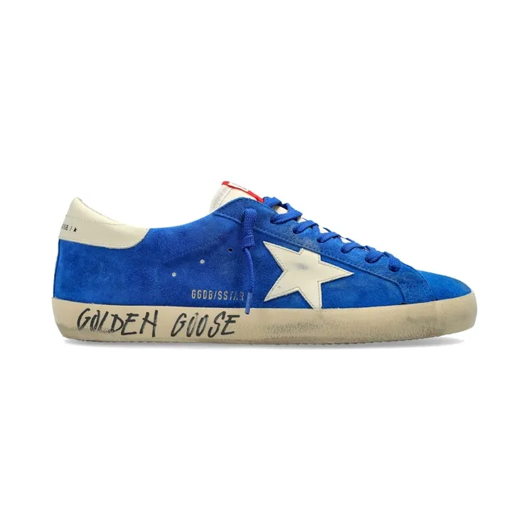 Golden Goose Super-Star Dark Blue Beige White (GMF00101.F008116.50749)