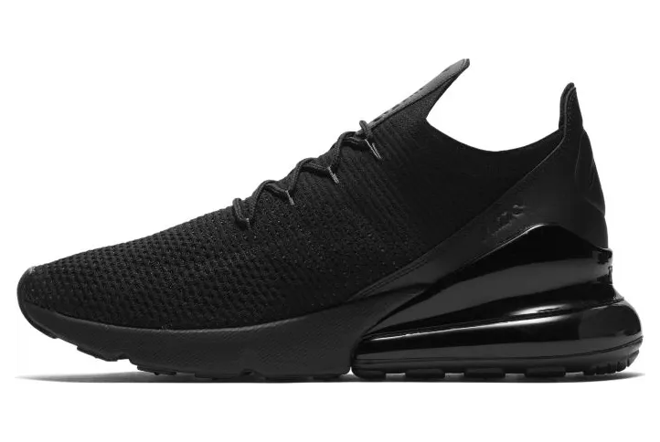 Nike Air Max 270 Flyknit Triple Black