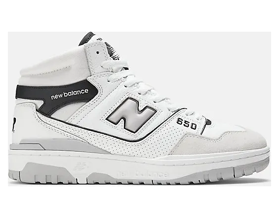 New Balance 650R Angora Pack White Black (BB650RWH)