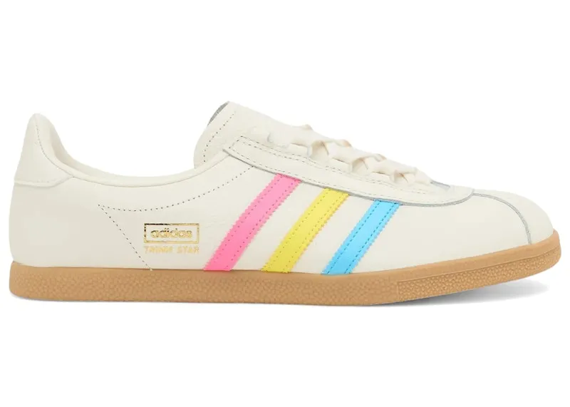 adidas Trimm Star size? CMYK White Sky Rush Pink (IH9550)