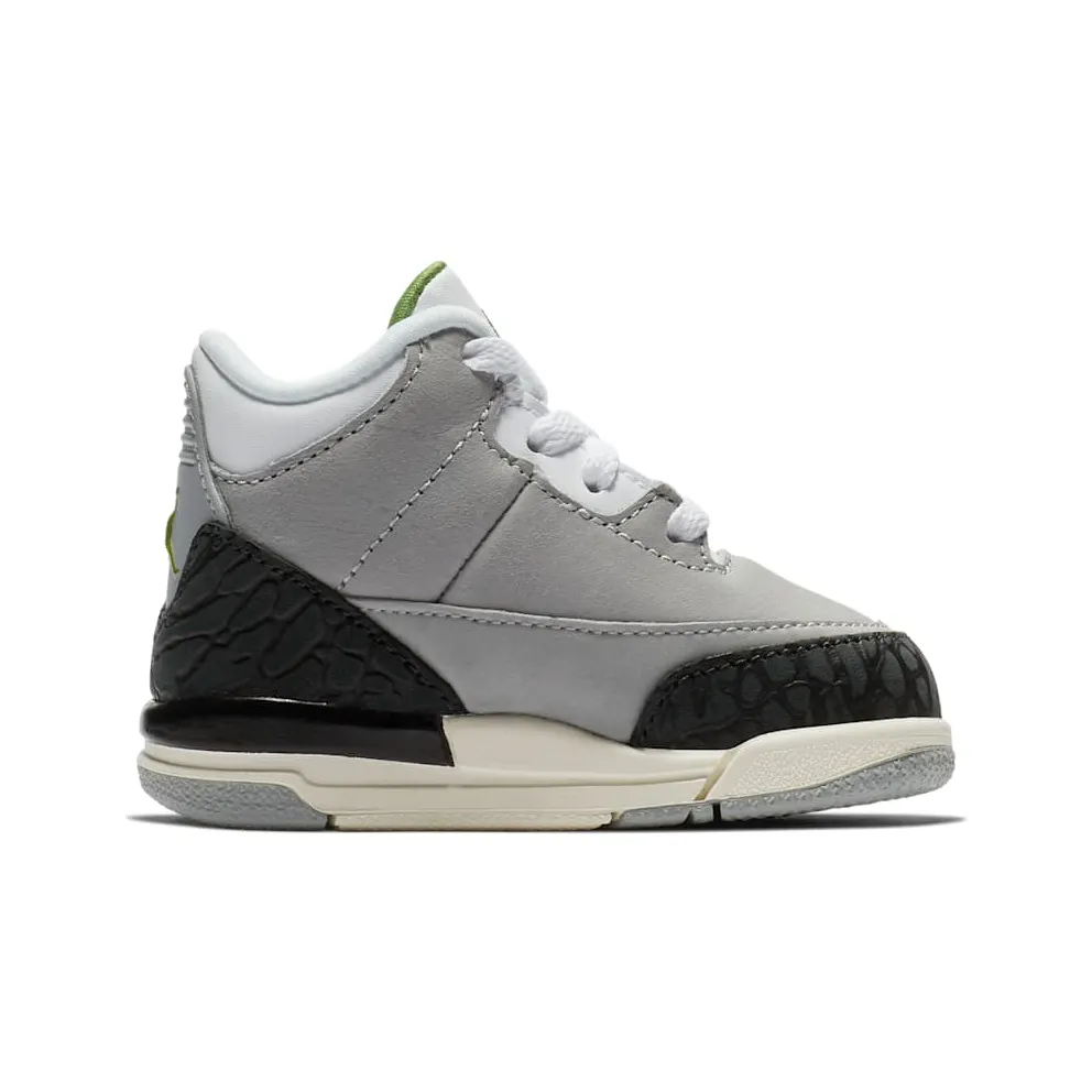 Jordan 3 Retro Chlorophyll (TD) Light Smoke Grey/Chlorophyll-Black-White (832033-006)