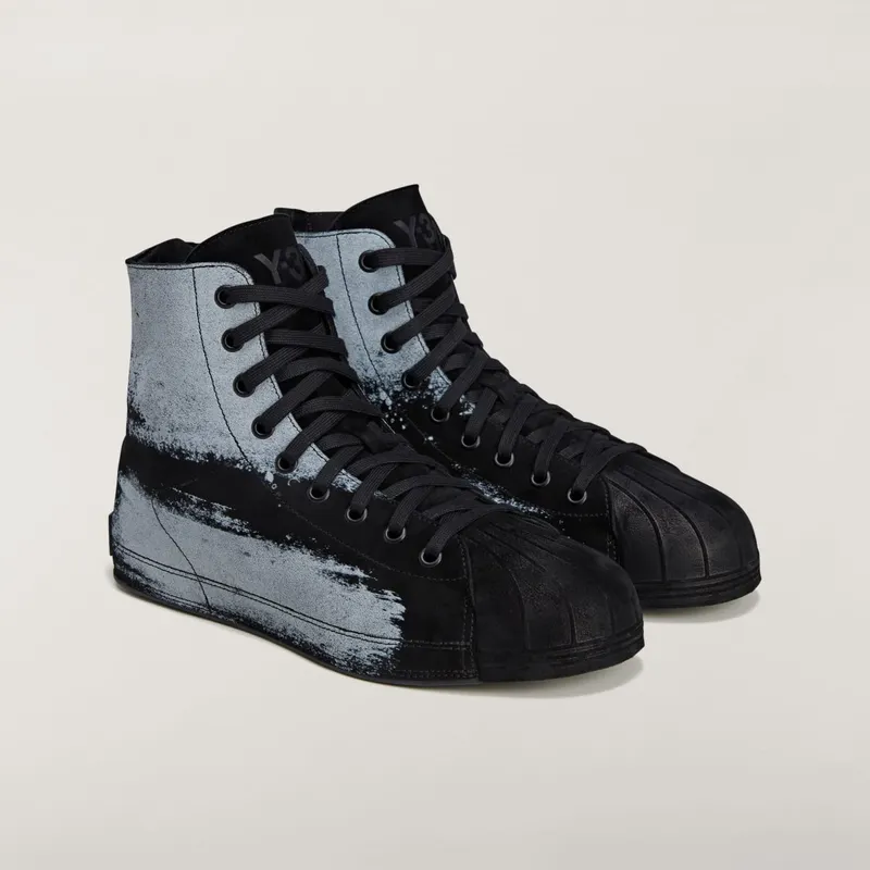 adidas Y-3 Nizzastar Hi Black Off White (JQ1685)