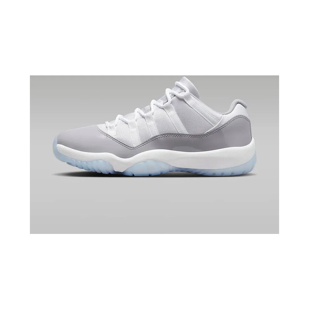 Air Jordan 11 Retro Low White/Cement Grey/University Blue (AV2187-140)
