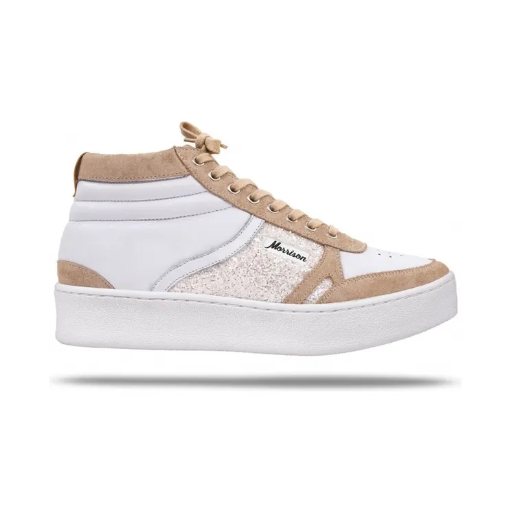 Morrison Shoes zandkleur (SUPERSTARHIGH-WHITE)