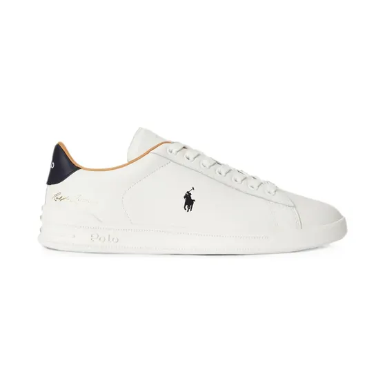 Ralph Lauren Polo Ralph Lauren logo-embroidered leather “White” (809P17937001)