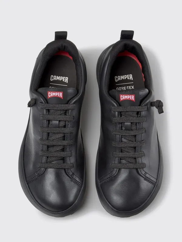 Camper Peu Serra Leather and Gore-Tex Slip-On with Vibram Sole Black (K101133-001PEUSERRA0)