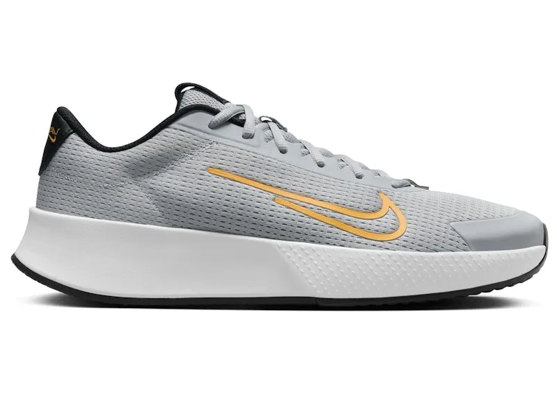 Nike Court Vapor Lite 2 Clay Wolf Grey Black Laser Orange (DV2016-005)