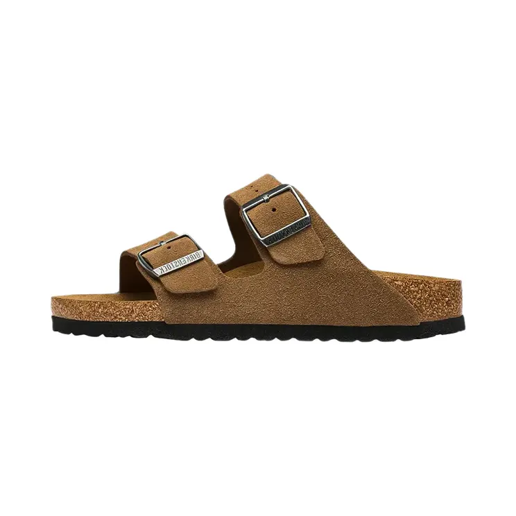 Birkenstock Arizona Suede Leather “Dark Tea – Narrow Fit” (1032717)