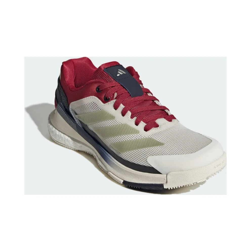 Adidas Crazyquick BOOST Padel Chalk White / Ice Gold Met. / Team Victory Red (KJ3654)
