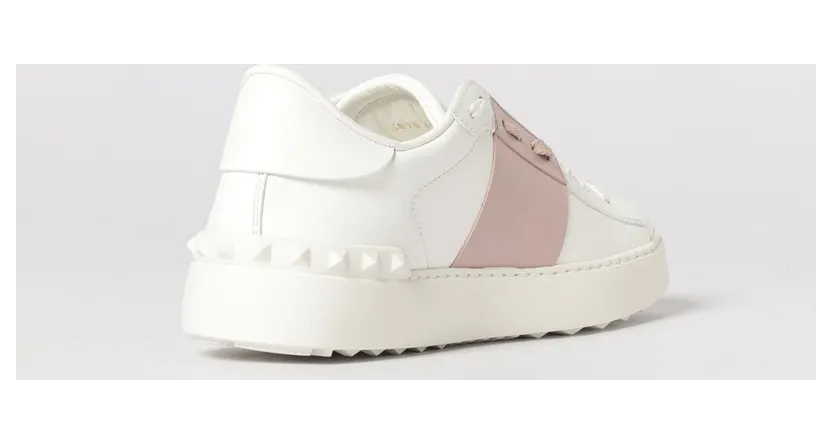 Valentino garavani Open Leather Sneakers White (8W2S0781BLU834) (2)